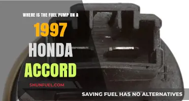 Locating the Fuel Pump on a 1997 Honda Accord: A Guide