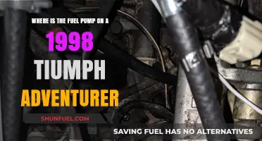Locating the Fuel Pump on a 1998 Triumph Adventurer