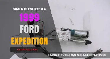 Locating the Fuel Pump on a 1999 Ford Expedition: A Guide