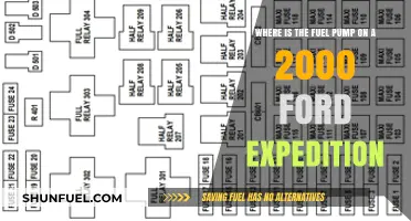 Locating the Fuel Pump on a 2000 Ford Expedition: A Guide