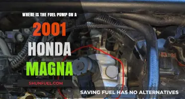 Locating the Fuel Pump on a 2001 Honda Magna: A Guide