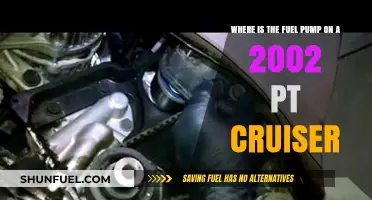 Locating the Fuel Pump on a 2002 PT Cruiser: A Guide