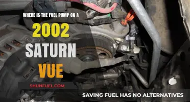 Locating the Fuel Pump on a 2002 Saturn Vue: A Guide
