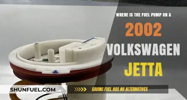 Locating the Fuel Pump in a 2002 Volkswagen Jetta: A Guide