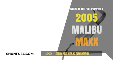 Locating the Fuel Pump in a 2005 Malibu Maxx: A Guide