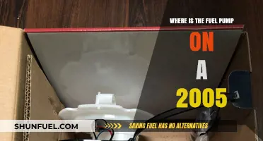 Locating the Fuel Pump on a 2005 Vehicle: A Quick Guide