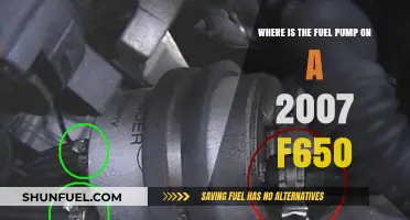 Locating the Fuel Pump on a 2007 Ford F650: A Guide