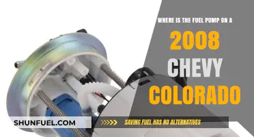 Locating the Fuel Pump on a 2008 Chevy Colorado: A Guide