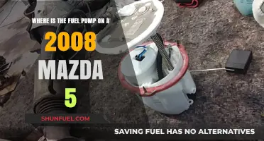 Locating the Fuel Pump in Your 2008 Mazda 5: A Guide