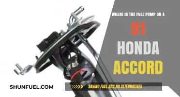 Locate the Fuel Pump on Your 1991 Honda Accord Easily