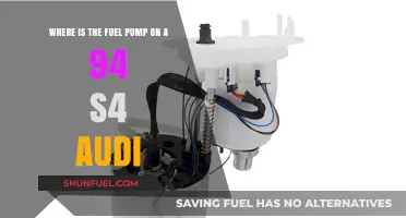 Locating the Fuel Pump on a 1994 Audi S4: A Guide