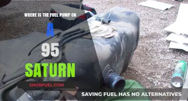Locating the Fuel Pump on a 1995 Saturn: A Quick Guide