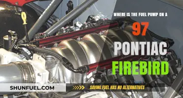 Locating the Fuel Pump on a 1997 Pontiac Firebird
