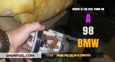 Locating the Fuel Pump on a 1998 BMW: A Quick Guide