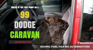 Locate the Fuel Pump on a 1999 Dodge Caravan: A Guide