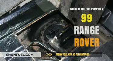 Locating the Fuel Pump on a 1999 Range Rover: A Guide