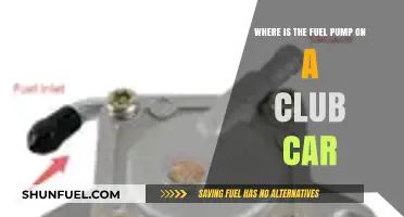 Locating the Fuel Pump on Your Club Car: A Quick Guide