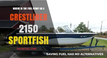 Locating the Fuel Pump on Your Crestliner 2150 Sportfish