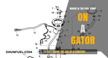 Locating the Fuel Pump on Your Gator: A Quick Guide