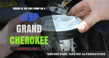 Locating the Fuel Pump on Your Jeep Grand Cherokee: A Guide