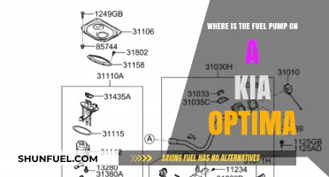 Locate Your Kia Optima's Fuel Pump: A Quick Guide