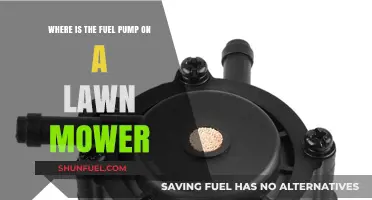 Locating Your Lawn Mower's Fuel Pump: A Quick Guide