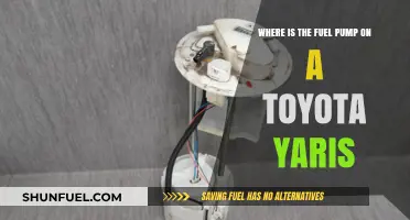 Locating the Fuel Pump in Your Toyota Yaris: A Quick Guide
