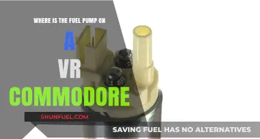 Locating the Fuel Pump on a VR Commodore: A Step-by-Step Guide