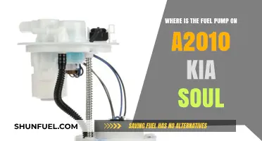 Locating the Fuel Pump in a 2010 Kia Soul: A Guide