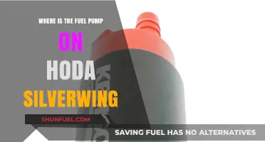 Locating the Fuel Pump on Your Honda Silverwing: A Quick Guide