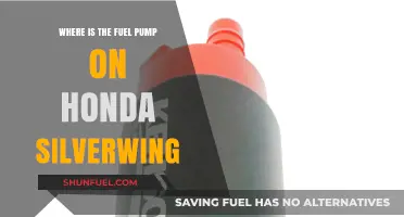Honda Silverwing Fuel Pump Location: A Quick Guide