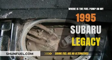 Locate the Fuel Pump in Your 1995 Subaru Legacy: A Guide