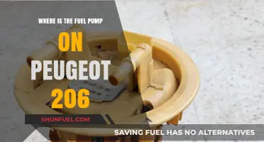 Locating the Fuel Pump in Your Peugeot 206: A Quick Guide
