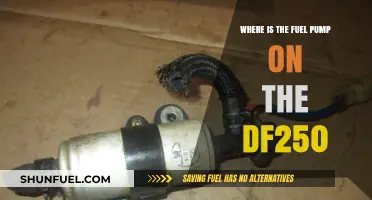 Locating the Fuel Pump on Your Suzuki DF250 Outboard Motor