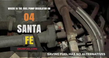 Locating the Fuel Pump Regulator on a 2004 Santa Fe