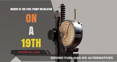 Locating the Fuel Pump Regulator on a 19th-Century Vehicle
