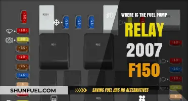 Locate the Fuel Pump Relay in Your 2007 Ford F150