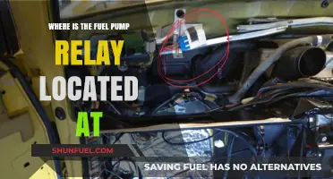 Finding Your Fuel Pump Relay: Location Guide for Easy Access
