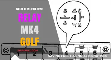 Locate Your MK4 Golf's Fuel Pump Relay: A Quick Guide