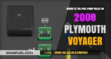 Locate the Fuel Pump Relay in Your 2000 Plymouth Voyager