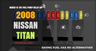 Locate the Fuel Pump Relay in Your 2008 Nissan Titan