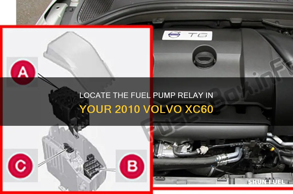 where is the fuel pump relay on 2010 volvo xc60