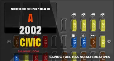 Locate the Fuel Pump Relay in Your 2002 Honda Civic