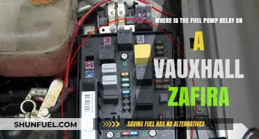 Locate Your Vauxhall Zafira's Fuel Pump Relay: A Quick Guide