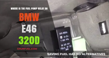 BMW E46 320d Fuel Pump Relay Location Guide