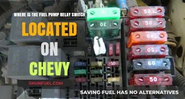 Locate Your Chevy's Fuel Pump Relay Switch: A Quick Guide