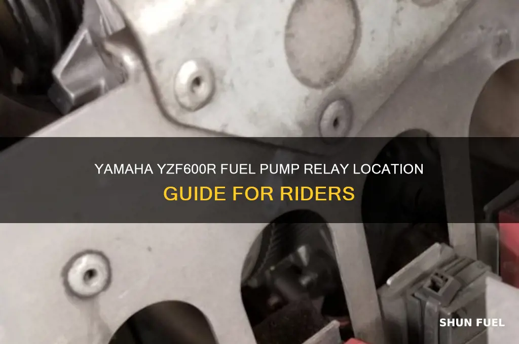 where is the fuel pump relay yamaha yzf600r