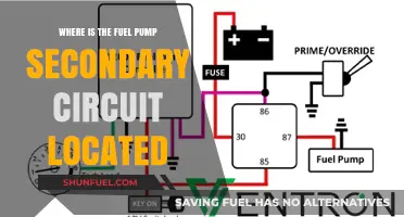 Fuel Pump Secondary Circuit Location: A Comprehensive Guide for Car Owners