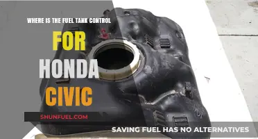 Honda Civic Fuel Tank: Control Location and Guide