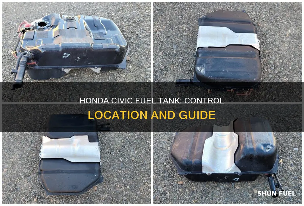 where is the fuel tank control for honda civic